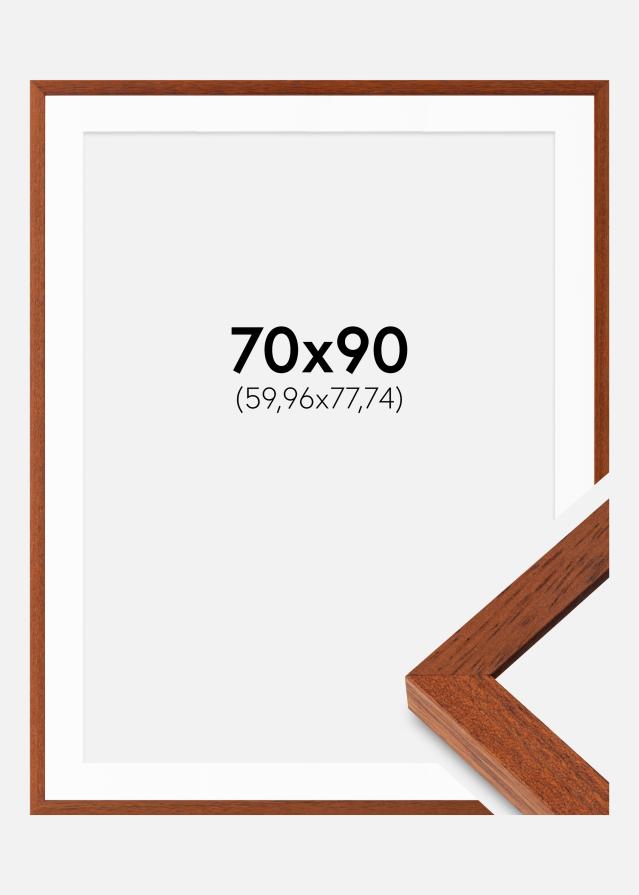 Raam Hermes Kirss 70x90 cm - paspartuu valge 24x31 tolli