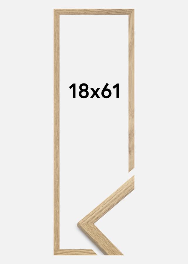 Raam Trendy Akruulklaas tamm 18x61 cm