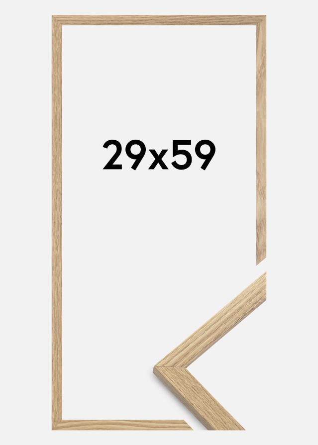 Raam Trendy Akruulklaas tamm 29x59 cm