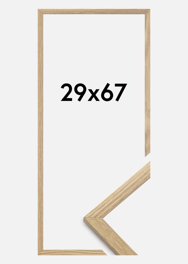 Raam Trendy Akruulklaas tamm 29x67 cm