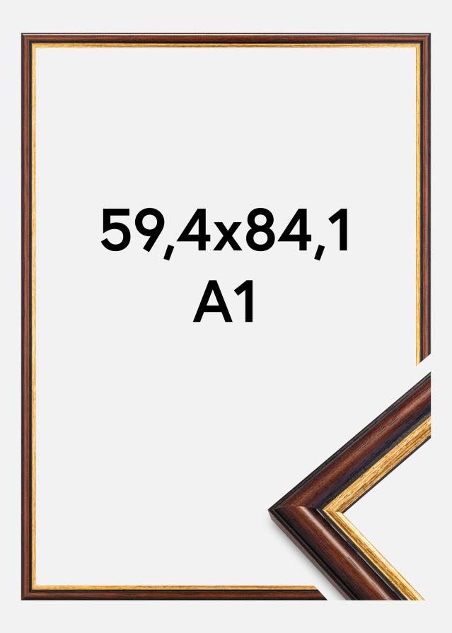 Raam Siljan Akruulklaas pruun 59,4x84,1 cm (A1)
