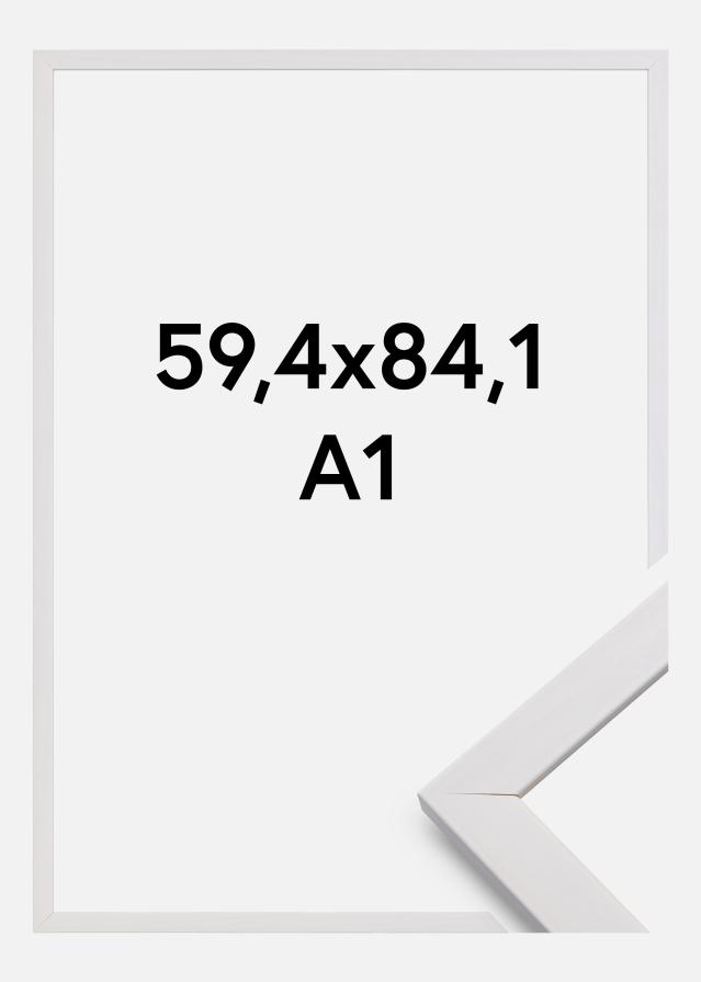 Raam stiilne valge 59,4x84,1 cm (A1)