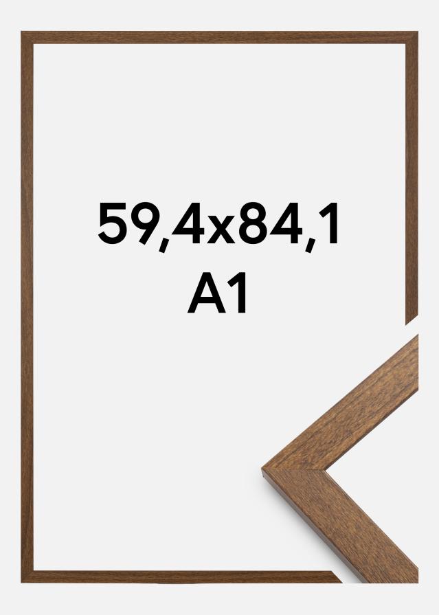 Raam stiilne Akruulklaas Warm Brown 59,4x84,1 cm (A1)