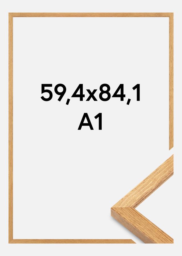 Raam Tulipa Akrüülklaas Massiiv tamm 59,4x84,1 cm (A1)
