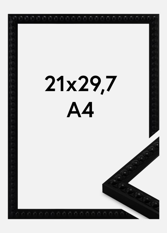 Raam Perla Akrüülklaas Must 21x29.7 cm (A4)
