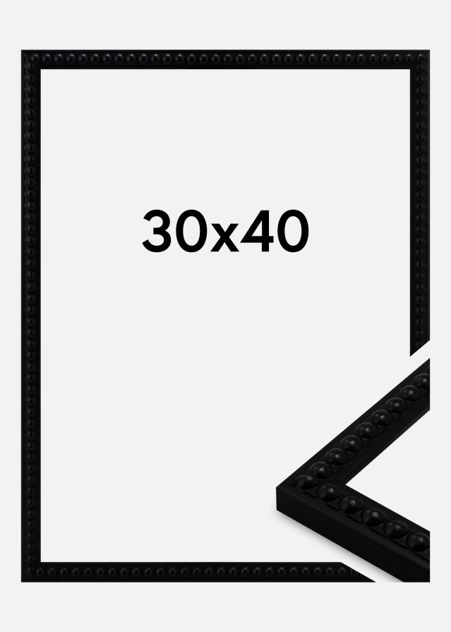 Raam Perla Akrüülklaas Must 30x40 cm