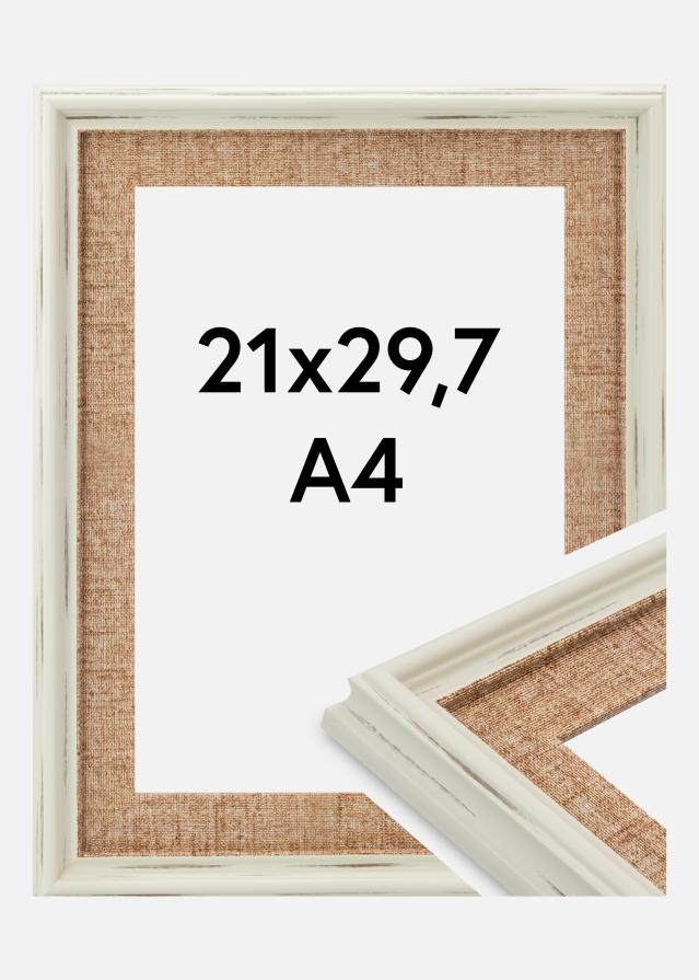 Raam Sandweave Akrüülklaas Valge 21x29.7 cm (A4)