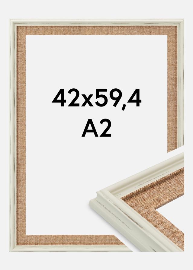 Raam Sandweave Akrüülklaas Valge 42x59.4 cm (A2)
