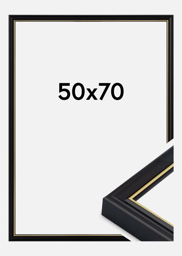 Raam Canterbury Akrüülklaas Must 50x70 cm