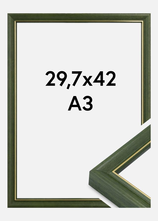 Raam Canterbury Akrüülklaas Roheline 29.7x42 cm (A3)