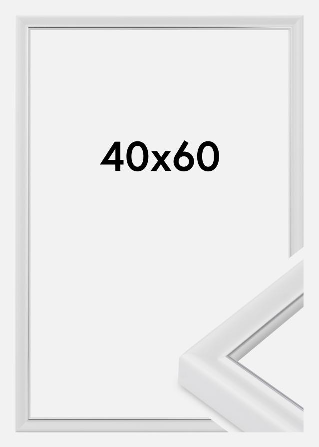 Raam Canterbury Akrüülklaas Valge 40x60 cm