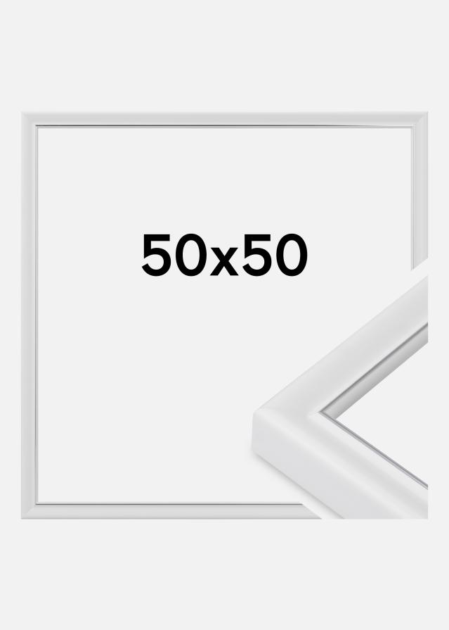 Raam Canterbury Akrüülklaas Valge 50x50 cm