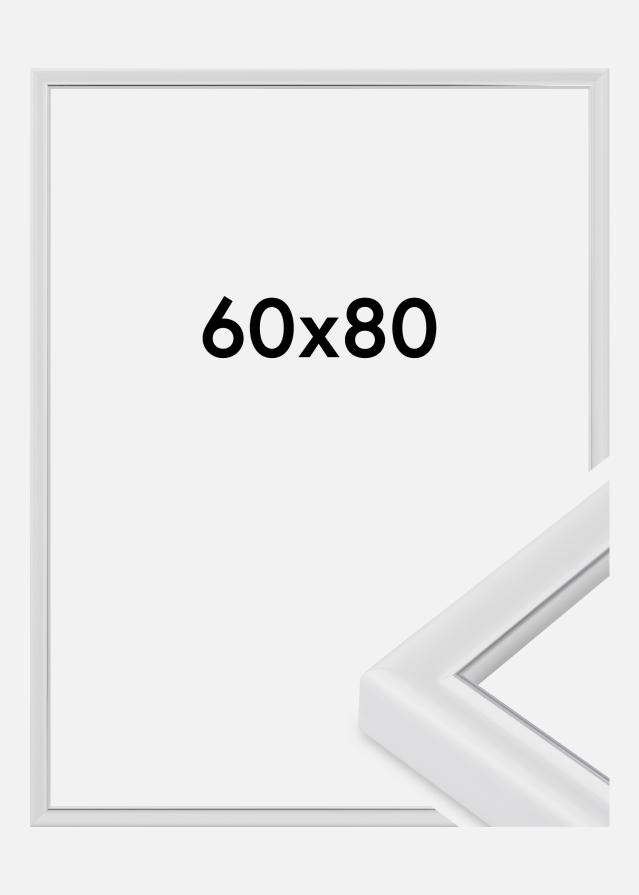 Raam Canterbury Akrüülklaas Valge 60x80 cm