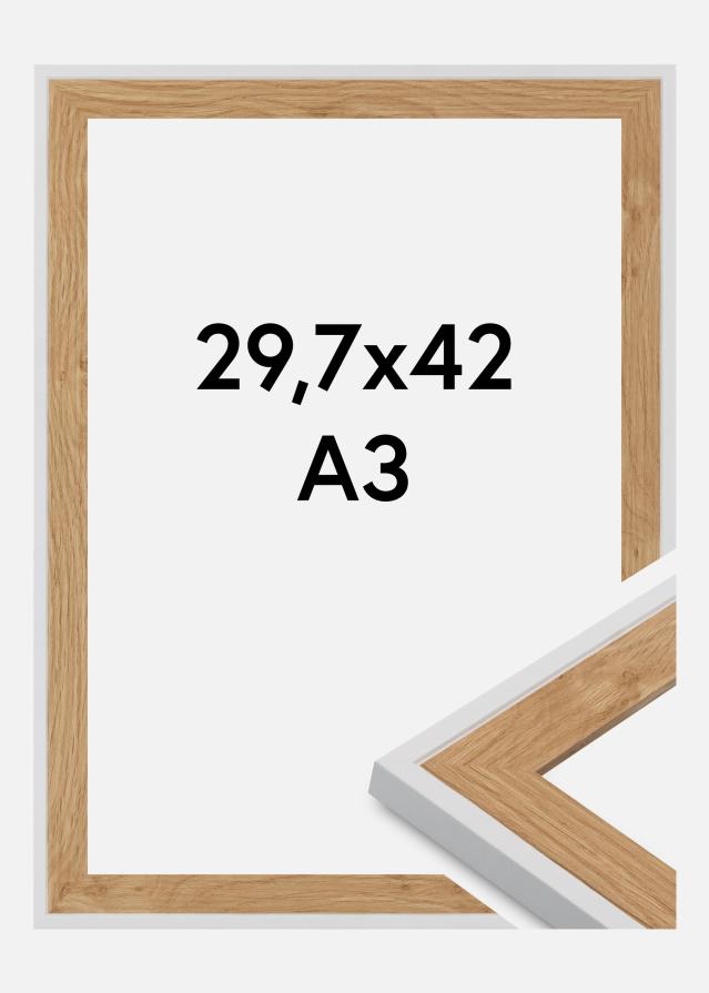 Raam Clearline Akrüülklaas Valge 29.7x42 cm (A3)