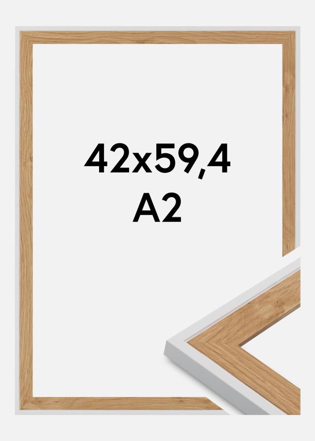 Raam Clearline Akrüülklaas Valge 42x59.4 cm (A2)