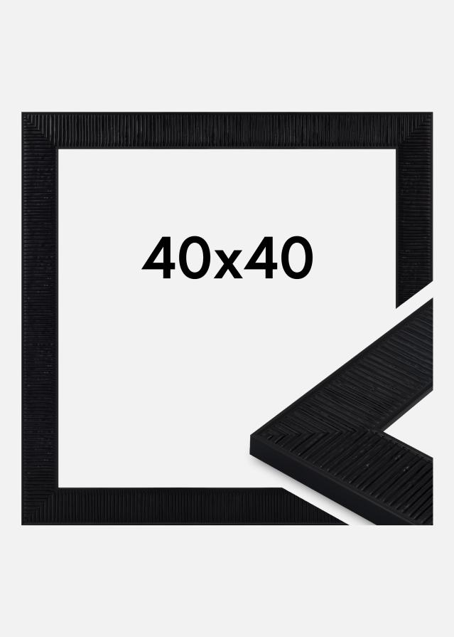 Raam Lund Akrüülklaas Must 40x40 cm