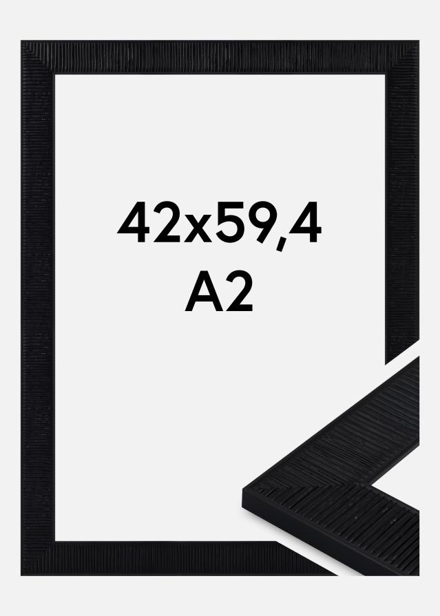 Raam Lund Akrüülklaas Must 42x59.4 cm (A2)