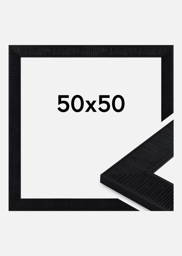 Raam Lund Akrüülklaas Must 50x50 cm