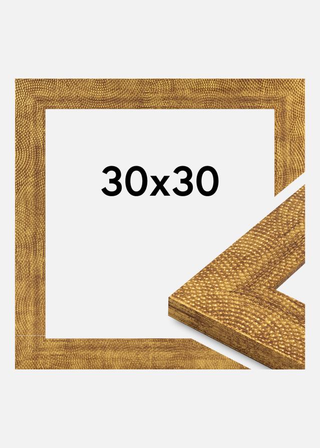 Raam Linea Akrüülklaas Kuld 30x30 cm