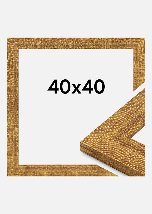 Raam Linea Akrüülklaas Kuld 40x40 cm