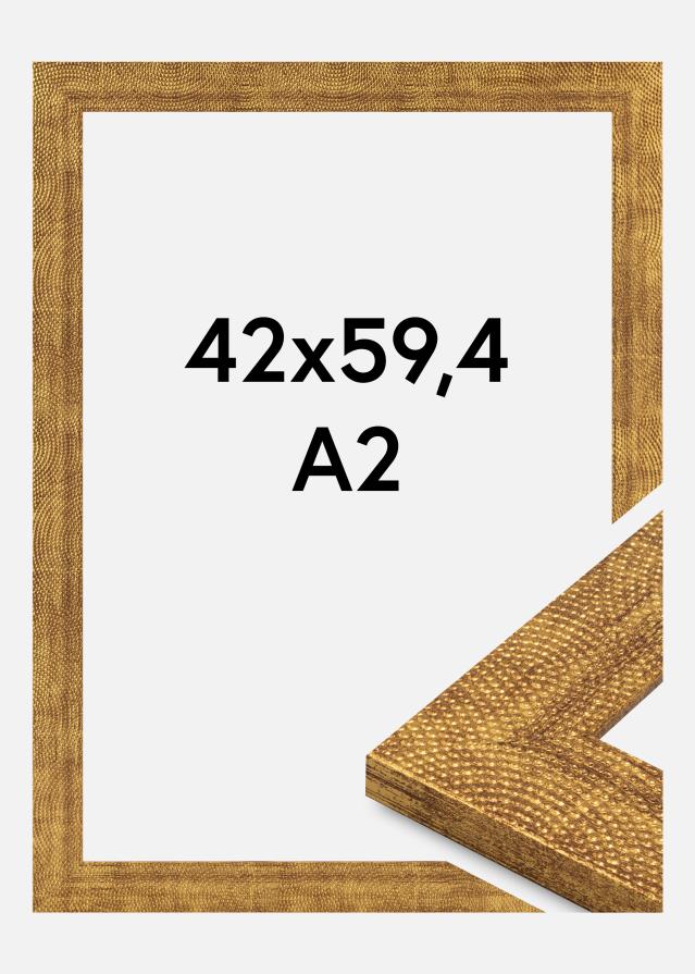 Raam Linea Akrüülklaas Kuld 42x59.4 cm (A2)