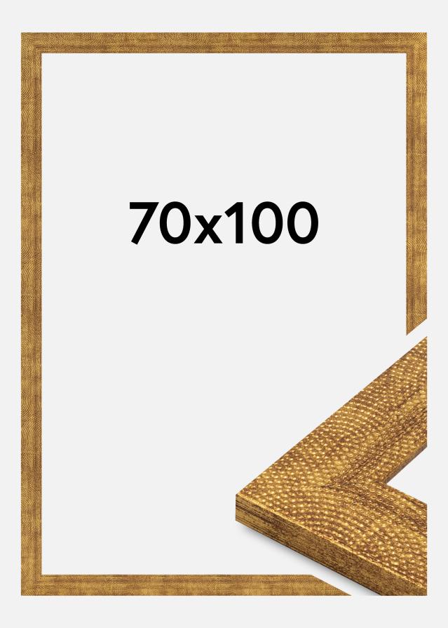 Raam Linea Akrüülklaas Kuld 70x100 cm