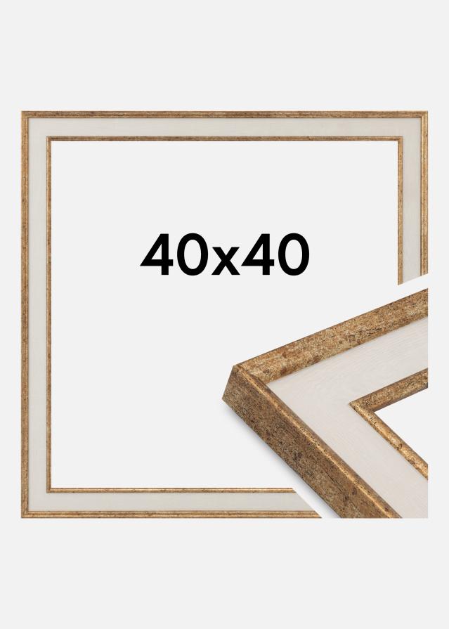 Raam Dolly Akrüülklaas Kuld 40x40 cm