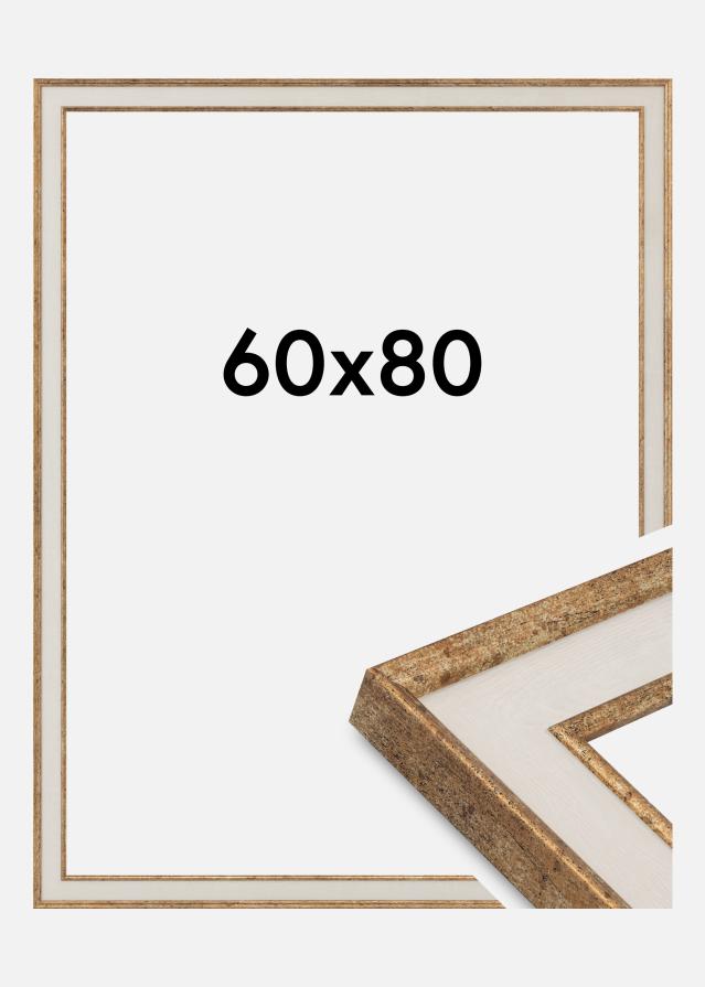 Raam Dolly Akrüülklaas Kuld 60x80 cm