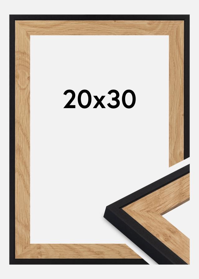 Raam Iris Akrüülklaas Must 20x30 cm