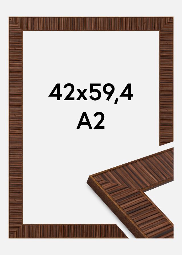 Raam Agust Akrüülklaas Rosewood 42x59.4 cm (A2)