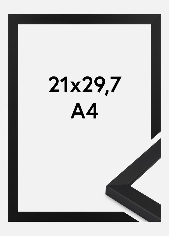 Raam Oban Akrüülklaas Must 21x29.7 cm (A4)