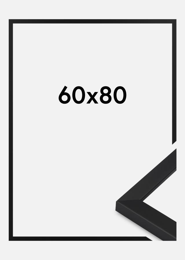 Raam Oban Akrüülklaas Must 60x80 cm