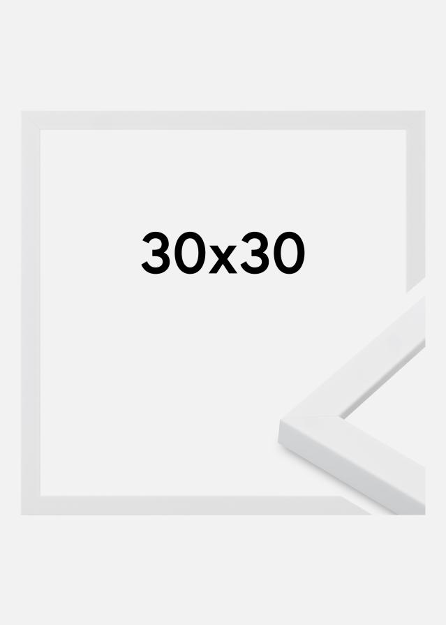 Raam Oban Akrüülklaas Valge 30x30 cm