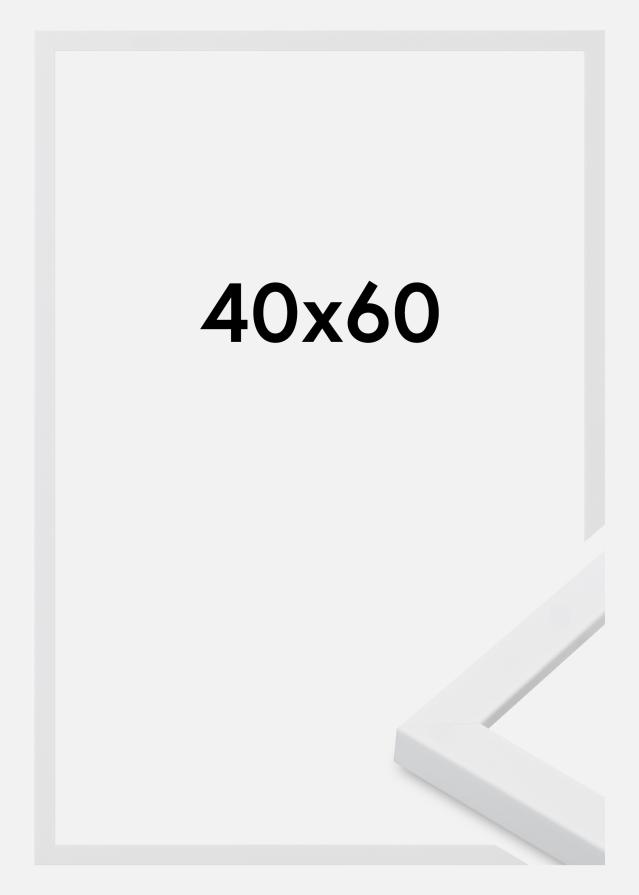 Raam Oban Akrüülklaas Valge 40x60 cm