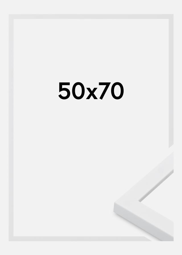 Raam Oban Akrüülklaas Valge 50x70 cm