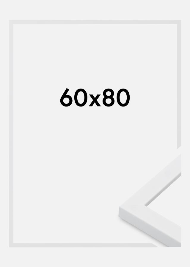 Raam Oban Akrüülklaas Valge 60x80 cm