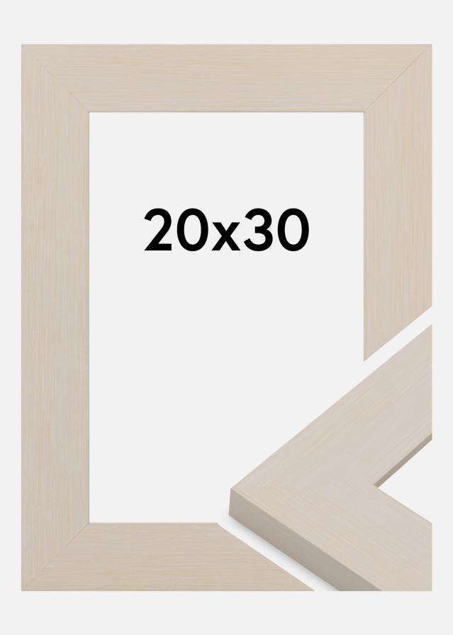 Raam Pembrokeshire Akrüülklaas Valge 20x30 cm