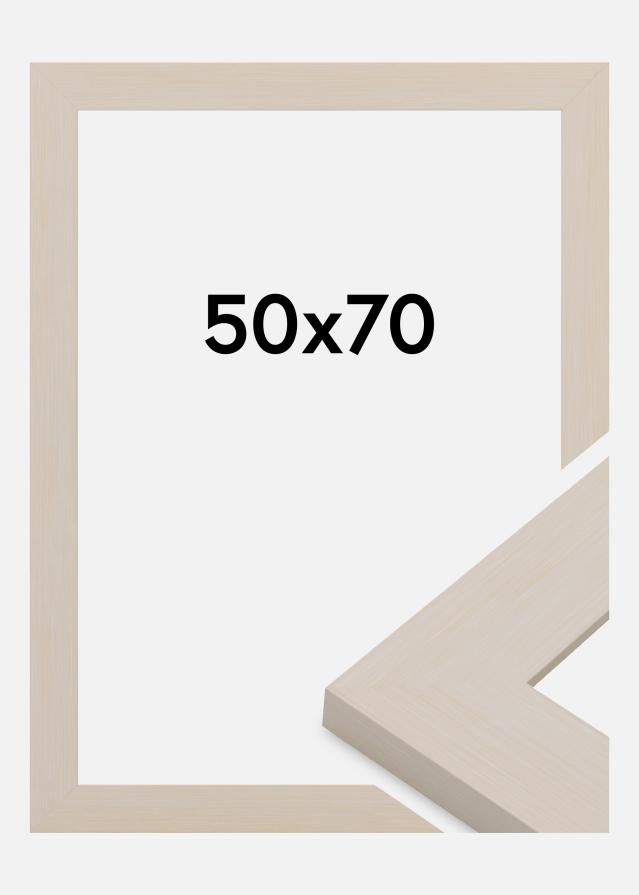 Raam Pembrokeshire Akrüülklaas Valge 50x70 cm