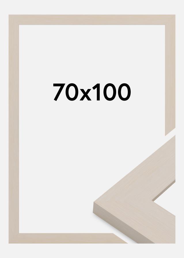 Raam Pembrokeshire Akrüülklaas Valge 70x100 cm