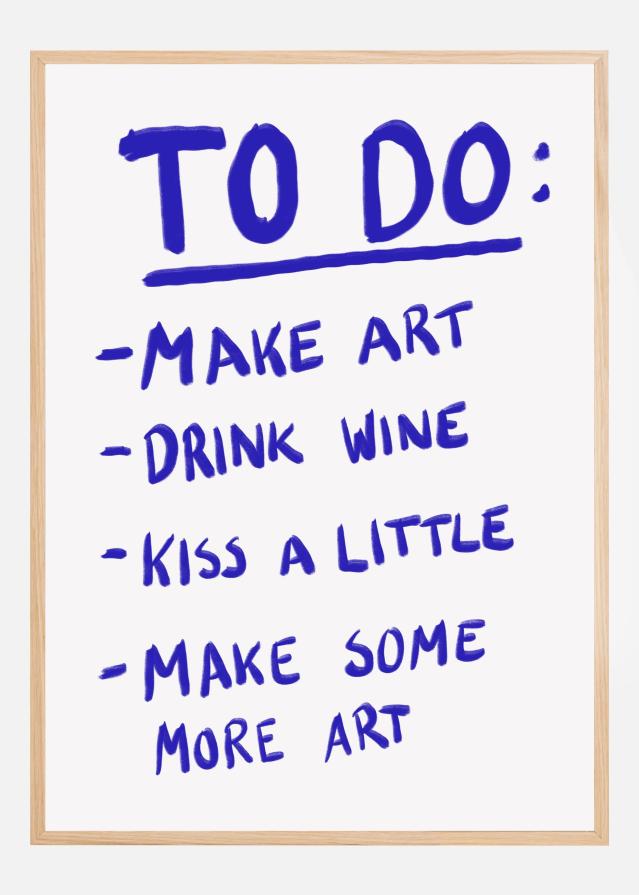 Creative To-Do List Plakat