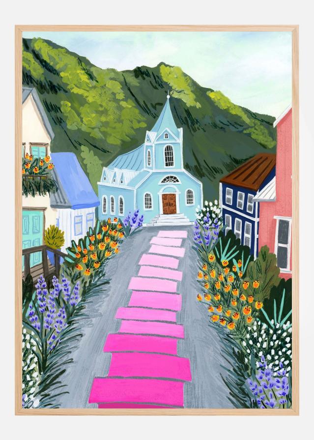 Seydisfjordur Plakat