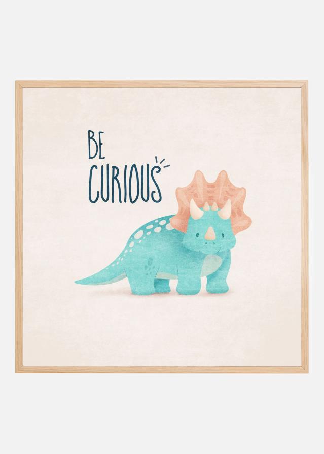 Curious Dino Wonder Plakat