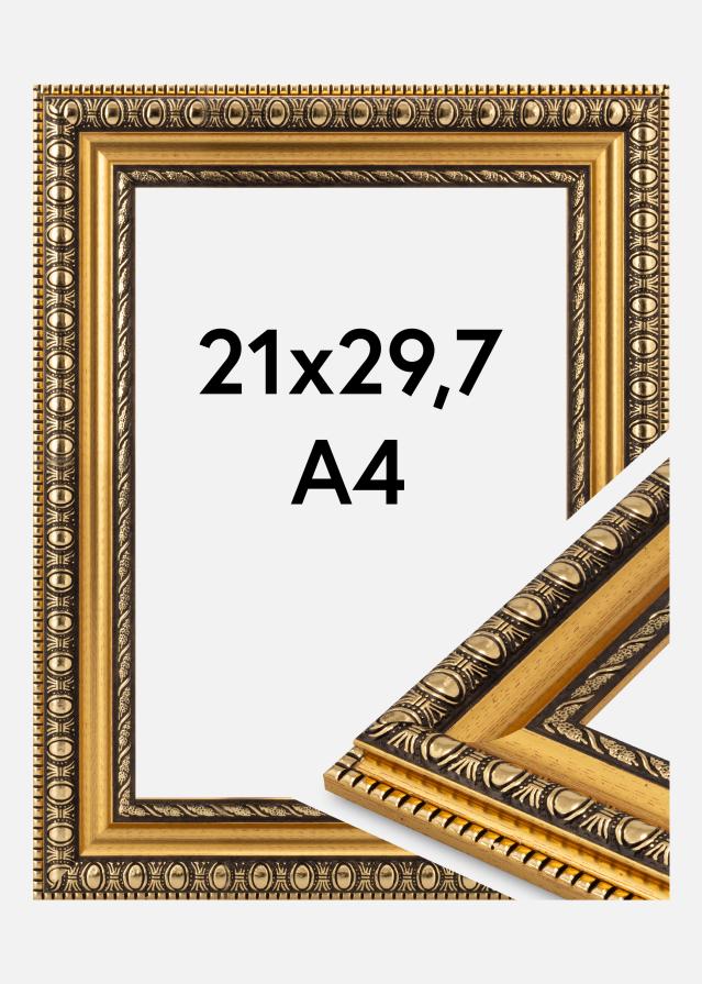 Raam Ornato Akrüülklaas Kuld 21x29.7 cm (A4)