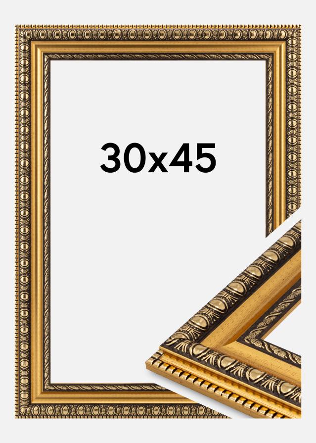 Raam Ornato Akrüülklaas Kuld 30x45 cm