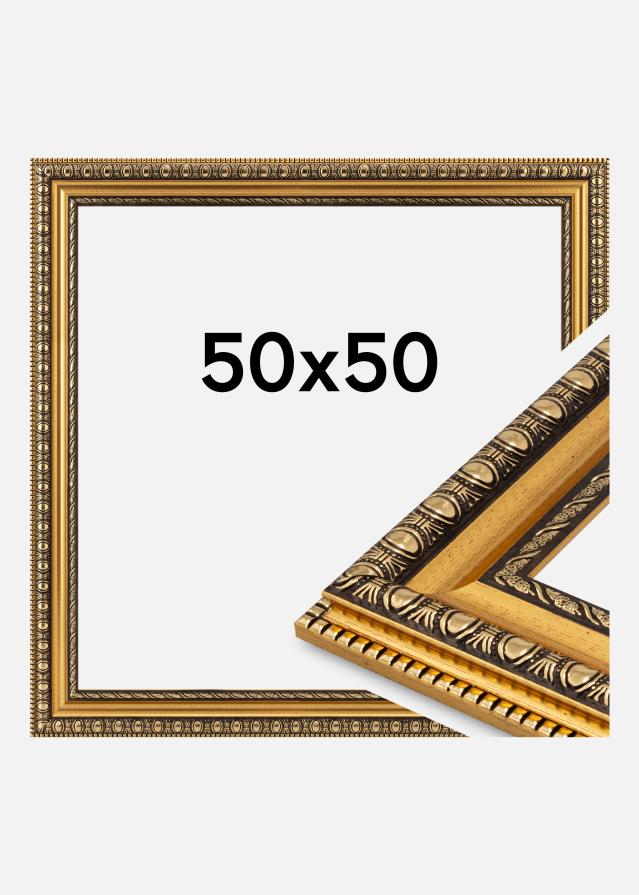 Raam Ornato Akrüülklaas Kuld 50x50 cm