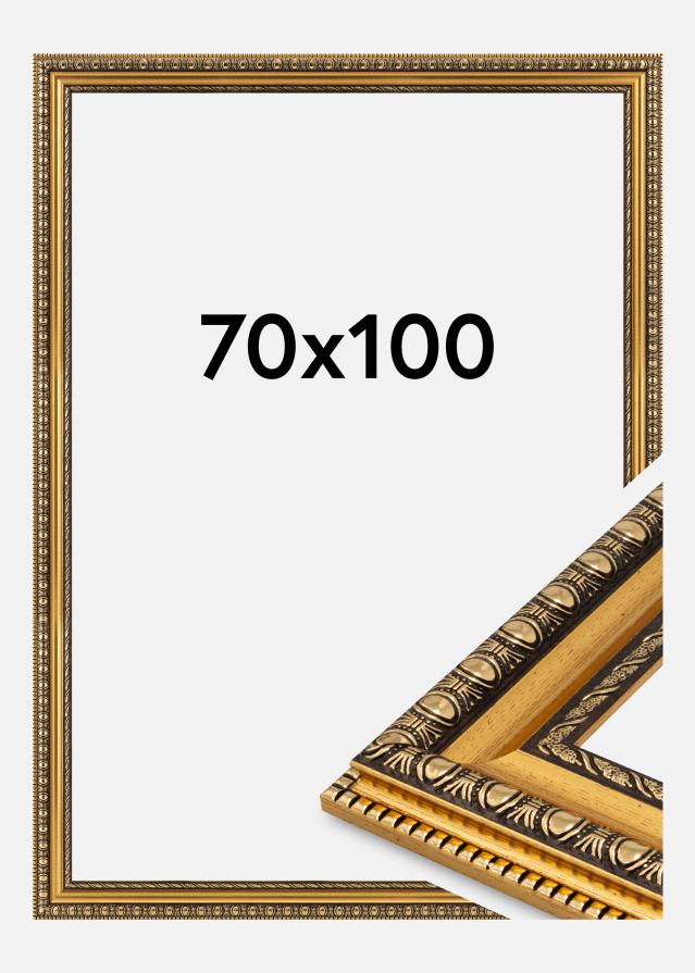 Raam Ornato Akrüülklaas Kuld 70x100 cm