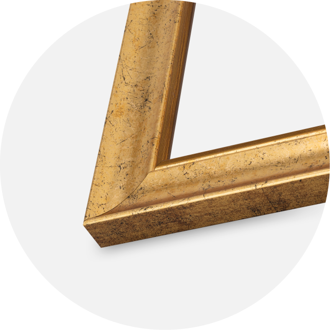 Raam Conca Akrüülklaas Kuld 59.4x84 cm (A1)