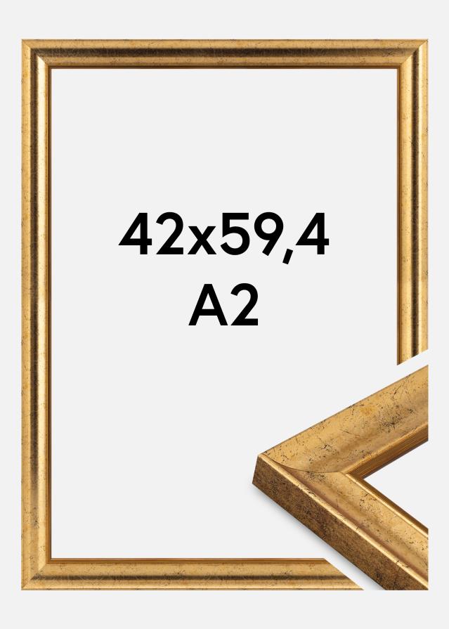 Raam Conca Akrüülklaas Kuld 42x59.4 cm (A2)