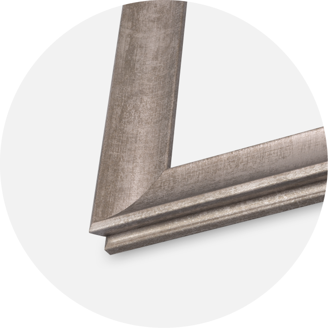 Raam Conca Akrüülklaas Hõbe 59.4x84 cm (A1)