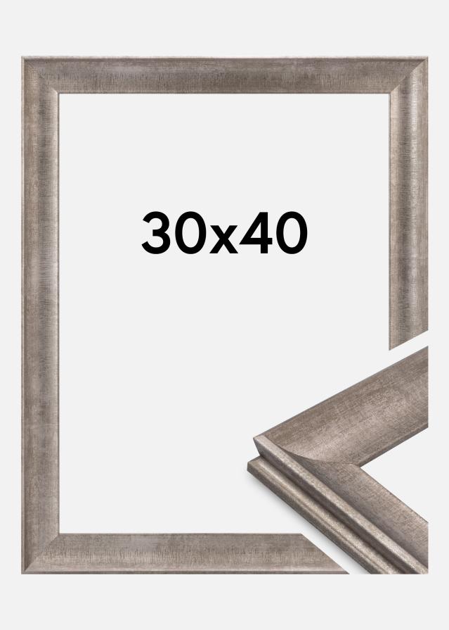 Raam Conca Akrüülklaas Hõbe 30x40 cm